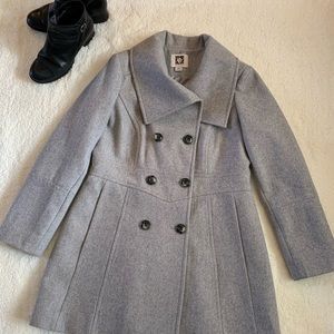 Anne Klein Double Breasted Pea Coat